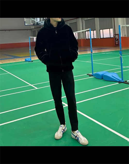 오니츠카 타이거 멕시코 66 슬립온 CV 화이트 디렉투아 블루 TH1B2N-0143 photo review