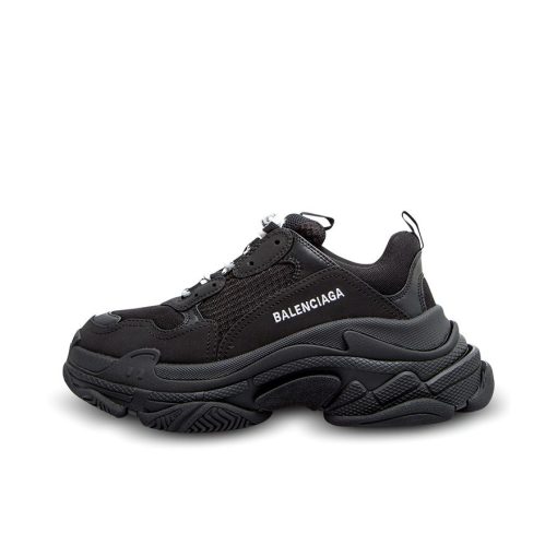 발렌시아가 트리플 S 스니커즈 더블 폼 앤 메쉬 블랙 524036W2CA11000