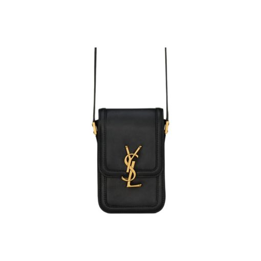 생로랑 솔페리노 미니백 스무스 레더 블랙 753963-BWR0W-1000 #11*5*18cm