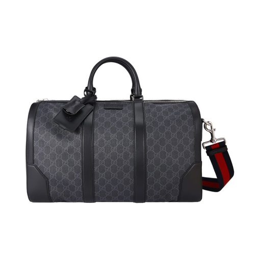 구찌 GG 블랙 캐리온 더플 블랙 GG 슈프림 474131-K5IAN-1095 #44.0*29.0*25.0cm