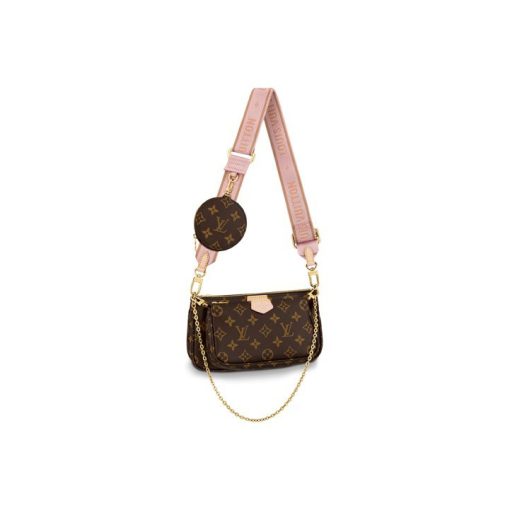 루이비통 멀티 포쉐트 악세수아 모노그램 라이트 핑크 M44840 #24*6*16cm