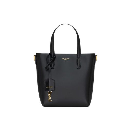 생로랑 박스 레더 미니 토이 쇼핑 블랙 773995-AADDI-1000 #18*8*17cm