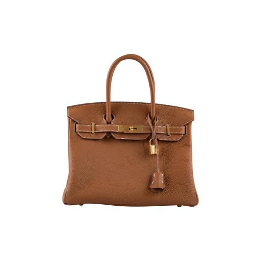 에르메스 버킨 30 백 토고 & 골드 하드웨어 골드 H027633CC37 #30*16*22cm