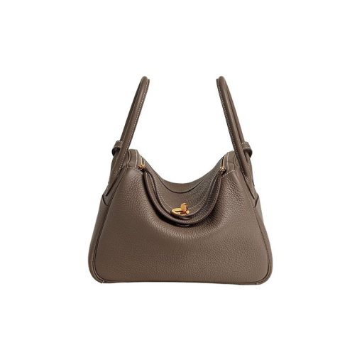에르메스 린디 26 백 클레망스 & 골드 하드웨어 에뚜쁘 H073428CC18 #26*12*18cm