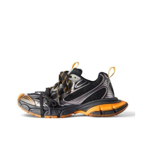 발렌시아가 3XL 스니커즈 블랙 오렌지 그레이 734734W3XL31178