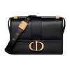 디올 스몰 30 몽테인백 카프스킨 블랙 M9234UHEL-M900 #21*7*13.5cm