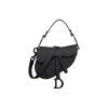 디올 미니 새들 백 스트랩 블랙 매트 M0456SLLO-M989 #19*5*16cm