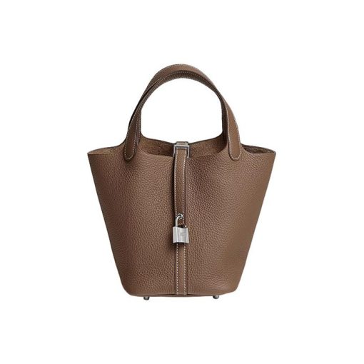 에르메스 피코탄 락 18 백 클레망스 & 팔라듐 하드웨어 에뚜쁘 H056289CK18 #18*13.5*18cm