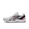 아식스 조그 100 S 화이트 퓨어 실버 - 2E 와이드 1201A325-100