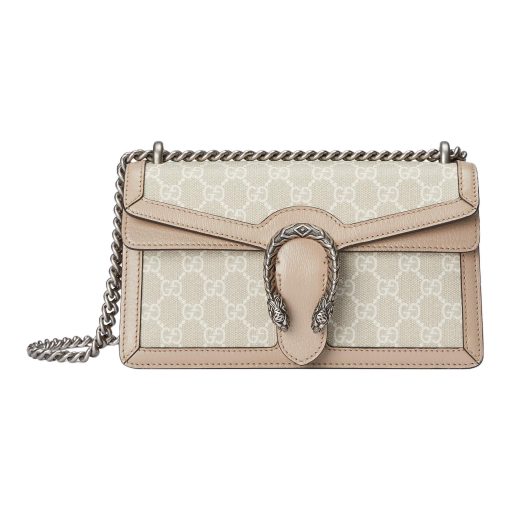 구찌 디오니서스 스몰 GG 핸드백 베이지 화이트 499623-UULBN-9683 #25*7*13.5cm