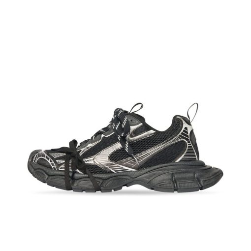 발렌시아가 3XL 스니커즈 블랙 화이트 734734W3XL11090